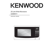 Kenwood K25MW11 manual cover