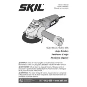 Skil 9295-01 Grinder manual cover