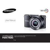 Samsung NX1100 Camera manual cover