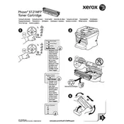 Xerox Phaser 6121MFP Toner Cartridge Printer manual cover