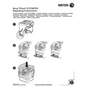 Xerox Phaser 6121MFP N Repacking Instruction Printer manual cover