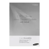 Samsung Blu-ray HT-BD8200 Series Home Theater System manual cover