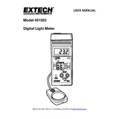 Flir Extech 401025 Meter manual cover