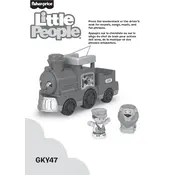 Fisher Price Mattel Little People Animal Train GKY47 Toy manual cover