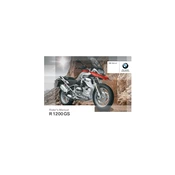 BMW R 1200GS 2014 Motorcycle manual cover