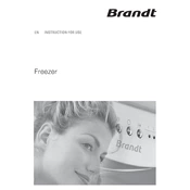 Brandt CD1920 Refrigerator manual cover