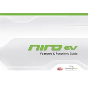 Kia Niro EV 2019 Compact Crossover SUV manual cover