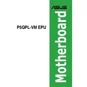 ASUS P5QPL-VM EPU Motherboard manual cover