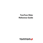 TomTom RIDER Navigation System manual cover