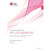 LG 27EA73LM 27EA73LM-P.AUS Monitor manual cover