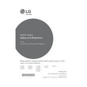 LG 60SJ8000 TV manual cover