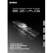 Yamaha EZ-AG Guitar manual cover