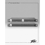 Peavey Q Series Q2151 Equalizer manual cover