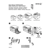 Xerox Phaser 6020 Toner Cartridge Printer manual cover