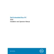 Dell Embedded Box PC 3000 Desktop manual cover