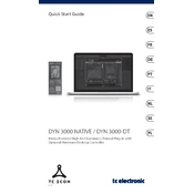 TC Electronic DYN 3000 NATIVE manual cover