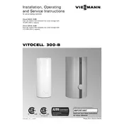 Viessmann Vitocell 300-B EVBB Series Storage Tank manual cover