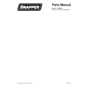 Snapper 7085668 UV1621BV Utility Vehicle manual cover