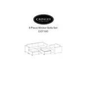 Crosley CO7180-WB Chair manual cover