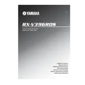 Yamaha RX-V396RDS Receiver manual cover