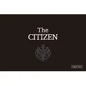 Citizen 195x Watch manual cover