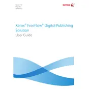 Xerox FreeFlow Digital Publishing Solution Ver.1.01 Software manual cover