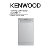 Kenwood KDW45X16 manual cover