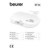 Beurer BY 90 Baby Scale manual cover