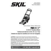 Skil PM4912B-20 Mower manual cover