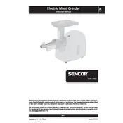 Sencor SMG 4382 Meat Grinder manual cover