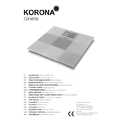 Korona 73110 Scale manual cover