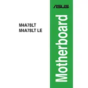 ASUS M4A78LT LE Motherboard manual cover