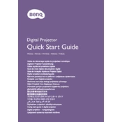 BenQ MH536 manual cover