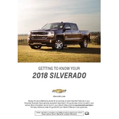 Chevrolet Silverado 2018 manual cover