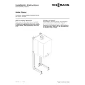 Viessmann Vitodens 200-W B2HA Boiler Stand Accessory manual cover