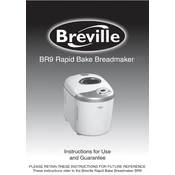 Breville BR9 Bread Maker manual cover