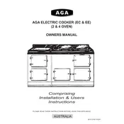 AGA EC Cooker manual cover