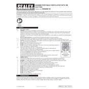 Sealey VEN200.V3 Ventilator manual cover