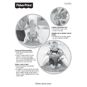 Fisher Price Mattel Sit-Me-Up Floor CJH56 Seat manual cover