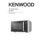 Kenwood K23SM17 manual cover