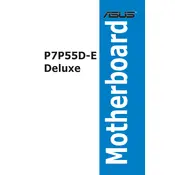 ASUS P7P55D-E Deluxe Motherboard manual cover