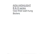 AGA Hi-Light B50A Boiler manual cover