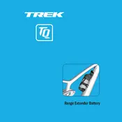 Trek TQ Range Extender Bicycle manual cover