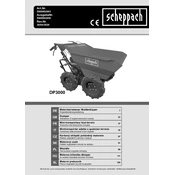 Scheppach DP3000 5908802903 Dumper manual cover