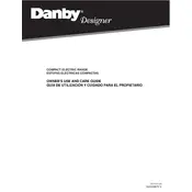 Danby DER242BSS Range manual cover