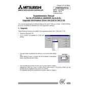 Mitsubishi JY992D74001 Controller manual cover