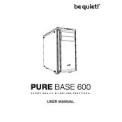 be quiet! Pure Base 600 Window Black Case
