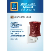 Huntington Home Accent Fragrance Warmer Red 2016 manual cover