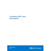 Dell ChengMing 3901 Tower Desktop manual cover