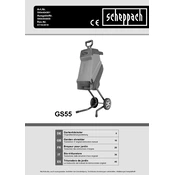 Scheppach GS55 5904404901 Garden Shredder manual cover